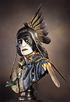 "Crow King" by Dave McGary, bronze ed. of 25