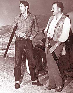 Hunting with Gary Cooper