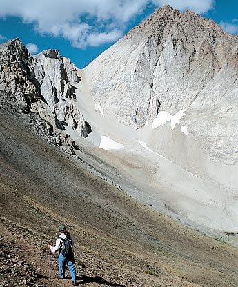 hiking the Castle Divide. photo courtesy Lynne Stone