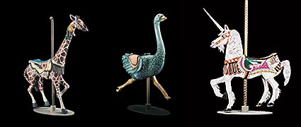 whimsical sculptures by Glenn Carter