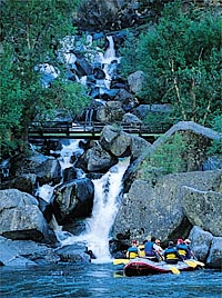 Waterfall Creek on the Middle Fork of the Salmon. photo courtesy Middle Fork River Tours