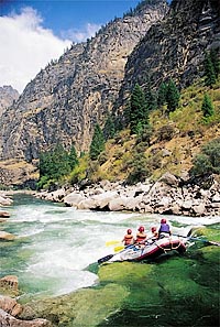 Weber Rapid on the Middle Fork. photo by Matt Leidecker