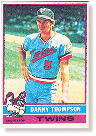 Danny Thompson  Minnesota Twins