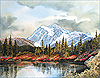 "Mt. Shuksan", Nancy Stonington, watercolor
