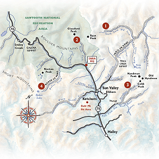 Map by E.B. Phillips