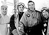 Don Nielson (third from left) and his friends infiltrated Sun Valley Resort once a year to ski and sample "the good life." 