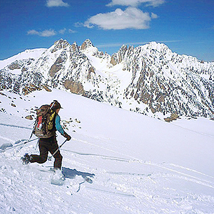 Photo: Sun Valley Trekking : Francie St.Onge drops into Yo Yo Ma